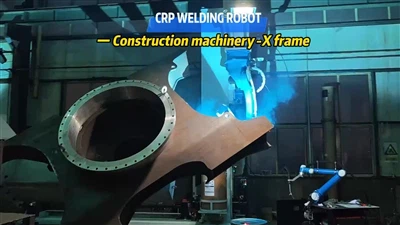 CRP robot za zavarivanje|Dijeljenje aplikacija u industriji građevinskih mašina